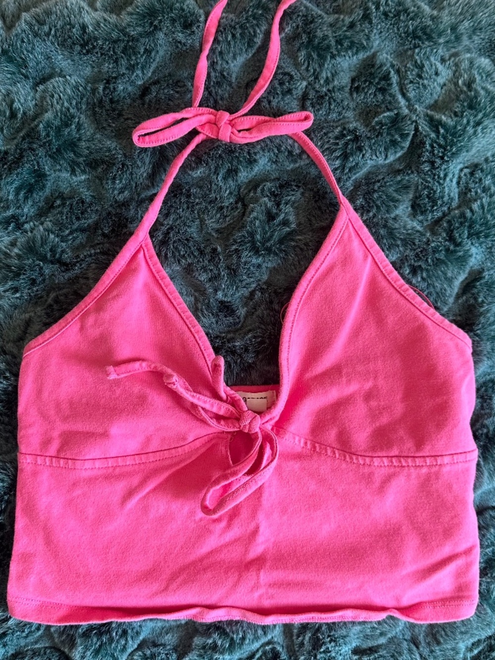 Garage Halter Hot Pink
